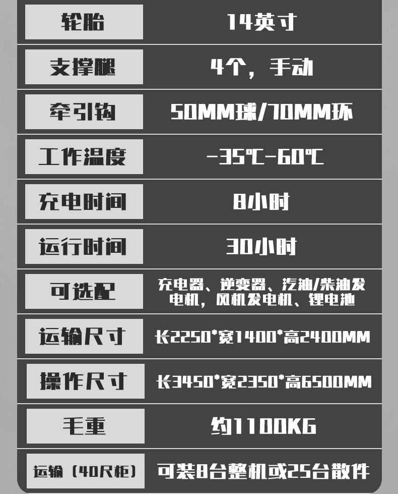 移動(dòng)太陽(yáng)能燈塔(圖14)